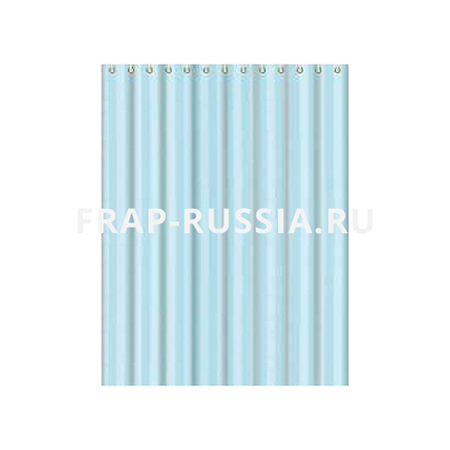 Штора для ванной Frap F8604 зеленый полиэстер 180*180