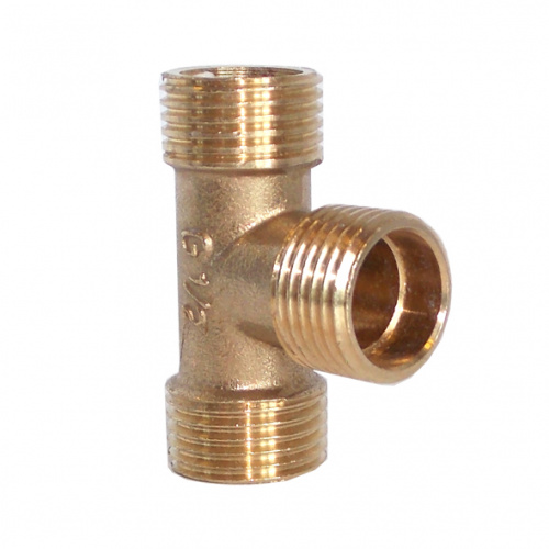 *Тройник латунный 1/2" ш-ш-ш "SALPICA"