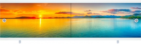 Экран д/ванн "Ультра легкий" АРТ закат 1.68м, мин.упак (2шт)