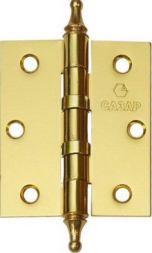 *Петля универсальная лат.3*2.5*2 GP(золото)2ВВСНР "САЗАР", пара