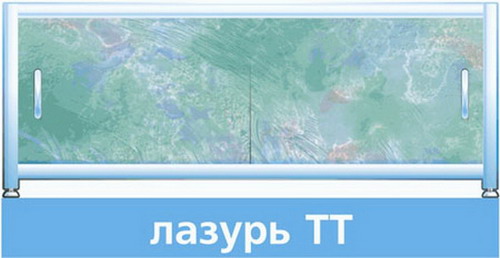 *Экран д/ванн "Премиум" лазурь 1.68 м
