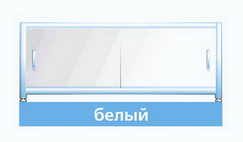 *Экран д\ванн "Ультра"бел.1.5м