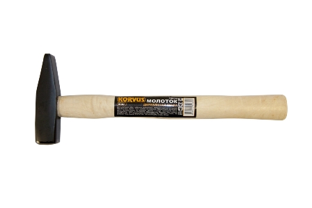 *Молоток кованый, деревянная ручка. 600 г 3302036 Korvus