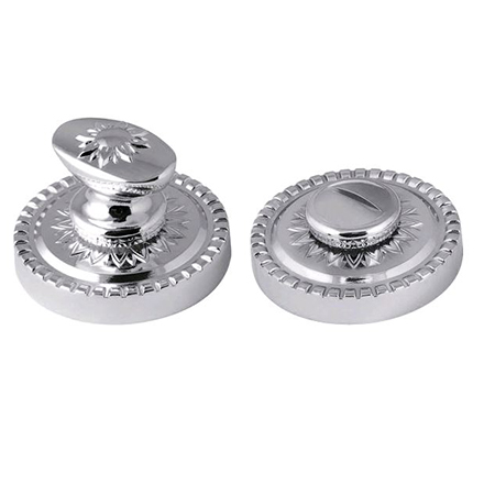Ручка поворотная WC-BOLT BK6/CL-CP-8 Хром Armadillo