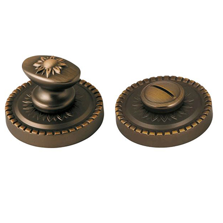 Ручка поворотная WC-BOLT BK6/CL-BB-17 Коричневая бронза Armadillo