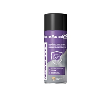 Обезжириватель, баллон 150 мл, 04074 СантехмастерГель