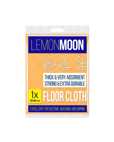 Тряпка д/пола вискоза с печатью 50*60см 160 г/м2 Lemon Moon
