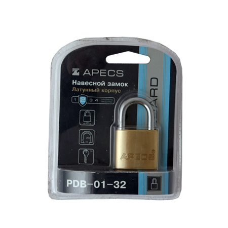 Замок висячий Apecs PDB-01-32