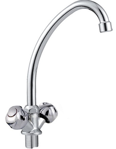 *Смеситель д/кухни Frap 1/2" мет-кер без подводки на гайке F4026-2